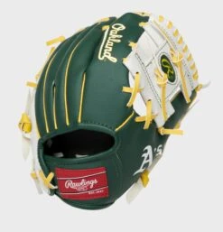 Rawlings Oakland Athletics 10-Inch Team Logo Glove 5 Rawlings Oakland Athletics 10-Inch Team Logo Glove -Rawlings Shop 22000003111 1