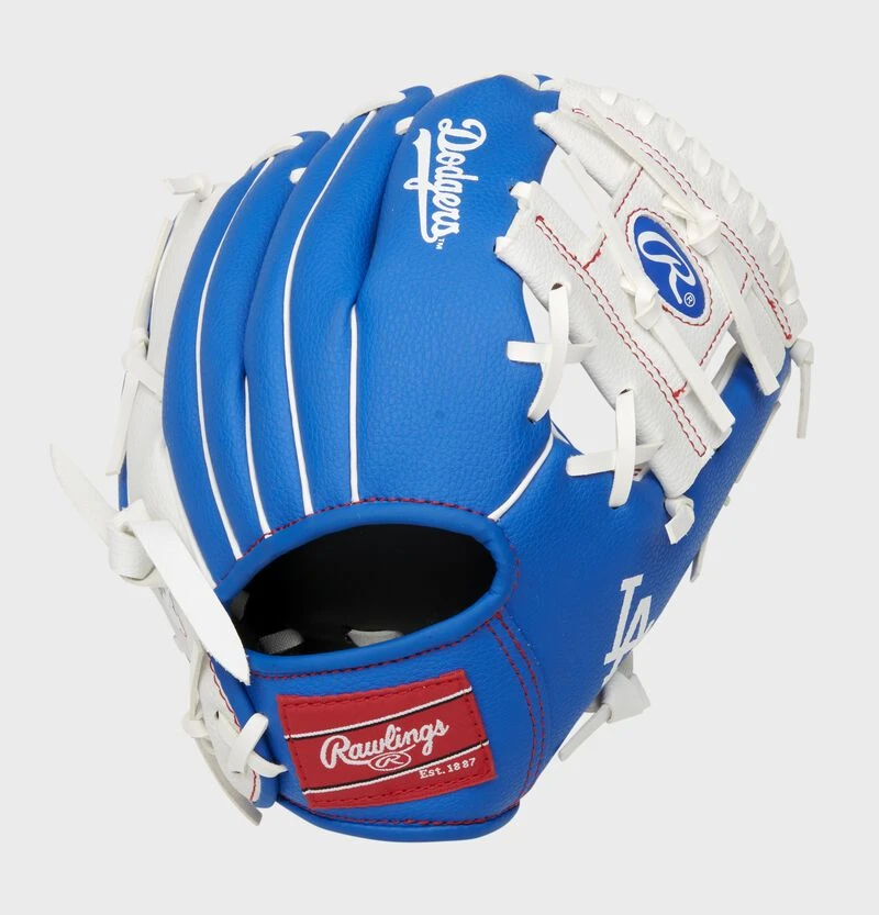 Rawlings Los Angeles Dodgers 10-Inch Team Logo Glove 2 Rawlings Los Angeles Dodgers 10-Inch Team Logo Glove - Image 2