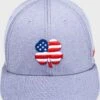 Rawlings Black Clover USA Heathered Fitted Hat