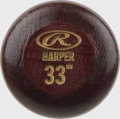 Rawlings 2021 Bryce Harper Pro Label Wood Bat, Maple Bat -Rawlings Shop BH3PL 32