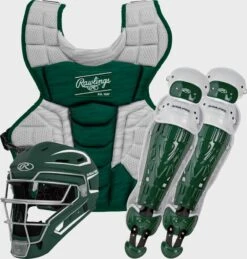Rawlings Velo 2.0 Catcher's Gear Set, Adult, Intermediate, Youth -Rawlings Shop CSV2 DG W 110