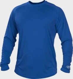 Rawlings Crew Neck Long Sleeve Shirt, Adult & Youth