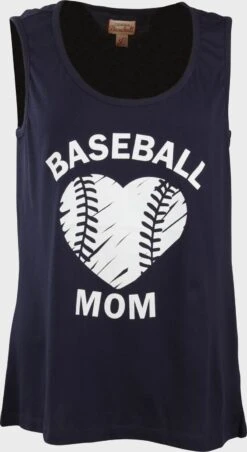 Rawlings Women's Baseball Mom Tank Top