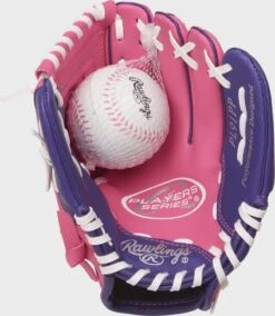 Rawlings Players Series 9 In Softball Glove With Soft Core Ball -Rawlings Shop PL91PP 1