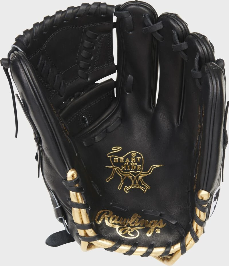 Rawlings Pro Label 7 Black Heart Of The Hide Infield/Pitcher's Glove 3 Rawlings Pro Label 7 Black Heart Of The Hide Infield/Pitcher's Glove - Image 3