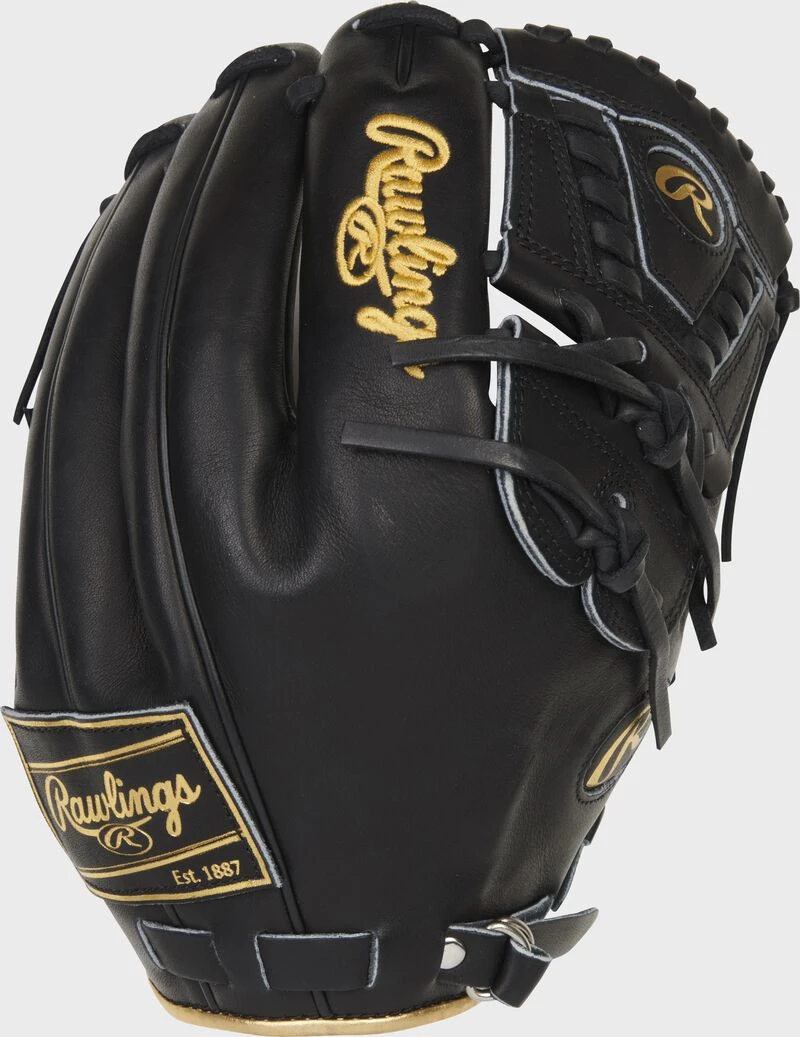 Rawlings Pro Label 7 Black Heart Of The Hide Infield/Pitcher's Glove 2 Rawlings Pro Label 7 Black Heart Of The Hide Infield/Pitcher's Glove - Image 2
