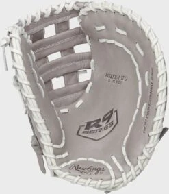 Rawlings 2021 R9 Series 12.5 In Fastpitch 1st Base Mitt -Rawlings Shop R9SBFBM 17G 1