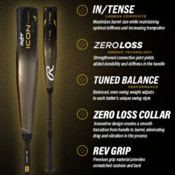 2023 Rawlings Icon BBCOR -3 Baseball Bat 17 2023 Rawlings Icon BBCOR -3 Baseball Bat -Rawlings Shop RBB3I3 INFO