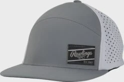 Rawlings Laser Cut Vented Snapback Hat -Rawlings Shop RSGAH G 5