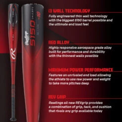 Rawlings 2023 5150 USSSA Bat, -10 17 Rawlings 2023 5150 USSSA Bat, -10 -Rawlings Shop RUT3510 INFO