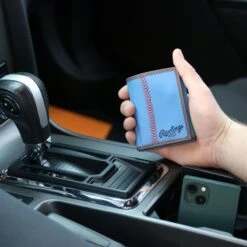 Rawlings "Pop" Baseball Stitch Tri-Fold Leather Wallet 13 Rawlings "Pop" Baseball Stitch Tri-Fold Leather Wallet -Rawlings Shop RW80008 102